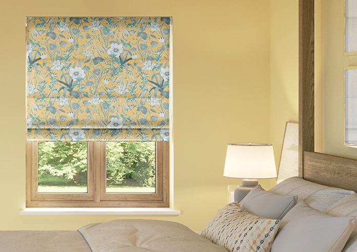 Elwen, Ochre - Roman Blind - Image 3
